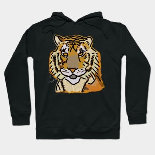 Tiger Portrait Hoodie